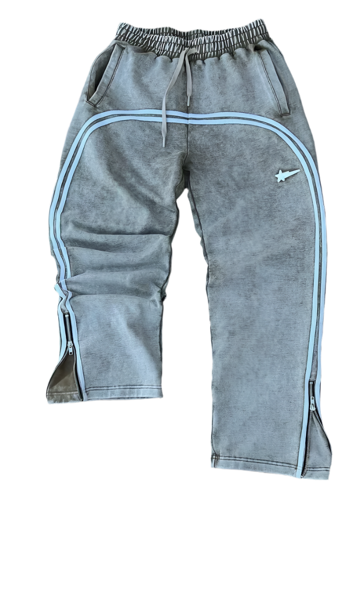 Y2K Striped Casual Sweatpants