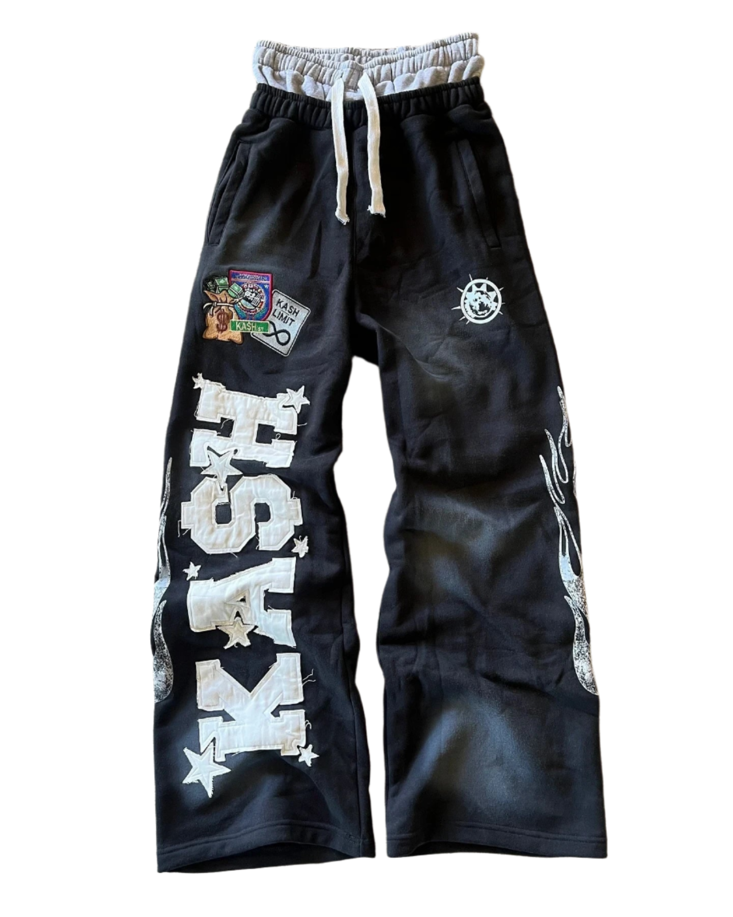 Retro Double-Layer Y2K Sweatpants