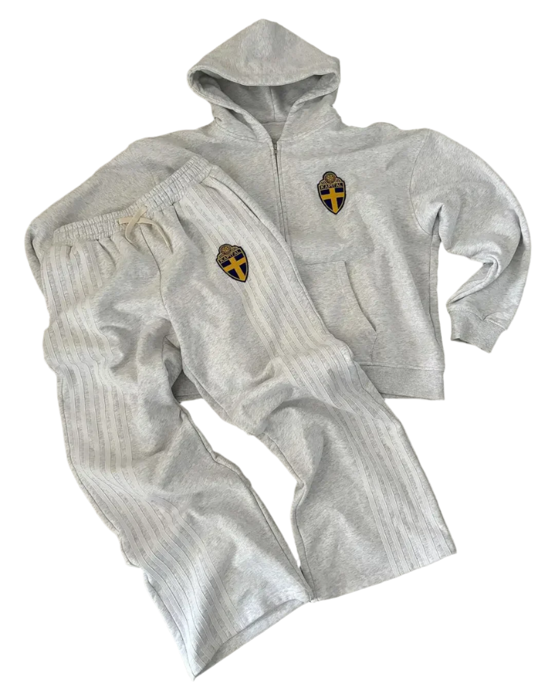 American Striped Retro Gray Set