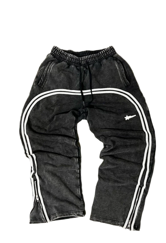 Y2K Striped Casual Sweatpants